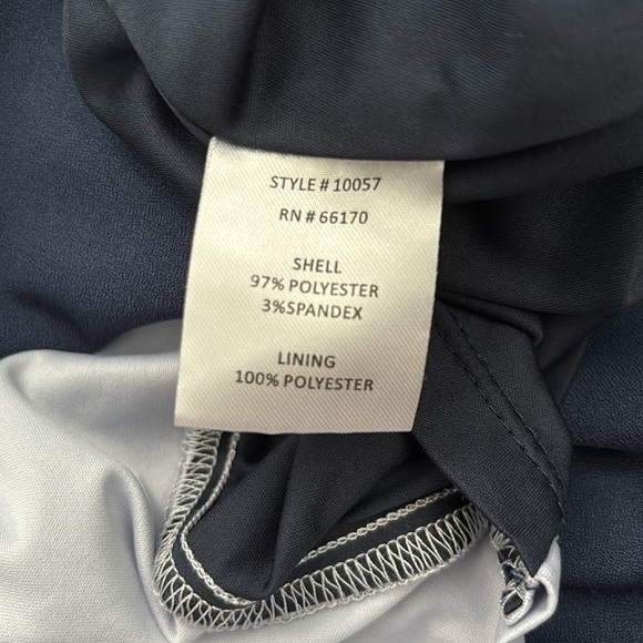 HUTCH Colorblock Wrap Dress Size Medium - Picture 9 of 11